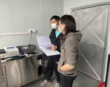 江門新會(huì)某電鍍廠水質(zhì)多參數(shù)檢測(cè)儀裝機(jī)培訓(xùn)